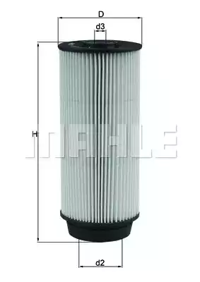Топливный фильтр MAHLE/KNECHT KX399D