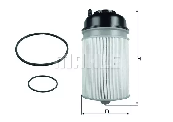Фильтр топливный MAHLE/KNECHT KX400D
