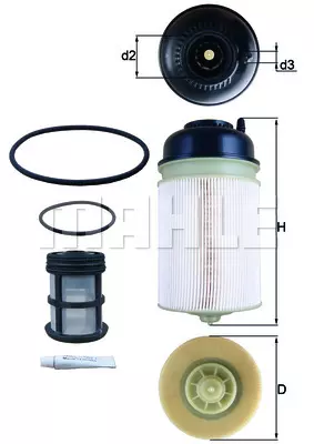 Топливный фильтр MAHLE/KNECHT KX400KIT
