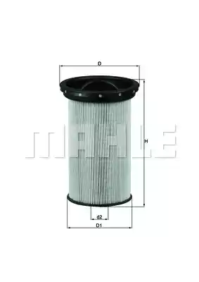 Топливный фильтр MAHLE/KNECHT KX69