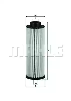 Топливный фильтр MAHLE/KNECHT KX73/1D