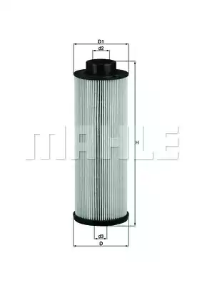 Фильтр топливный MAHLE/KNECHT KX73/2D