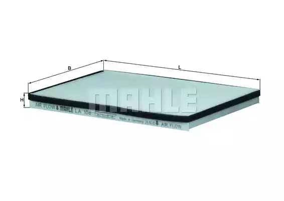 Салонный фильтр MAHLE/KNECHT LA108