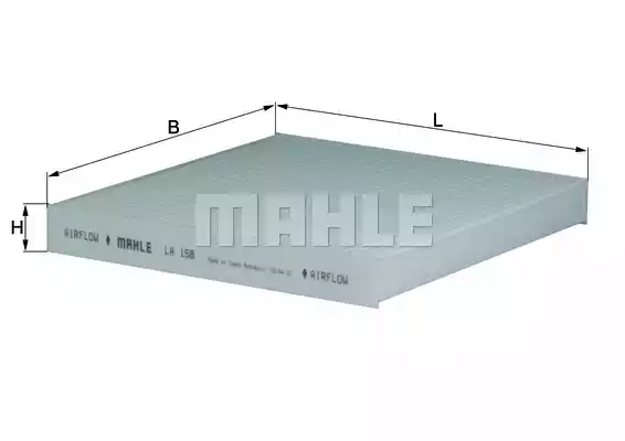 Салонный фильтр MAHLE/KNECHT LA158