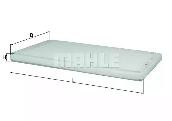 Фильтр воздуха во внутренном пространстве MAHLE/KNECHT LA33