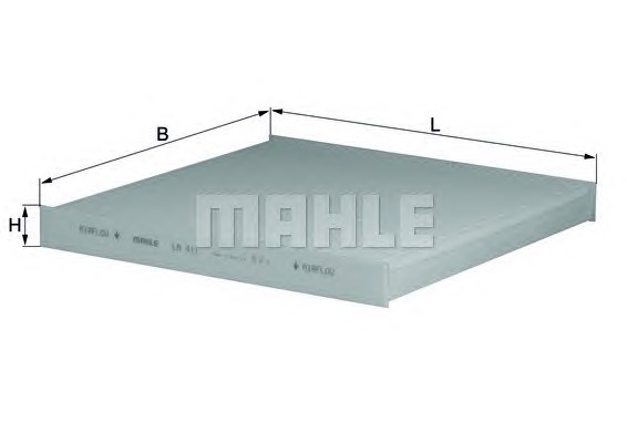 Салонный фильтр MAHLE/KNECHT LA410