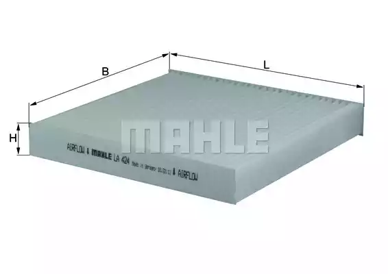 Салонный фильтр MAHLE/KNECHT LA424