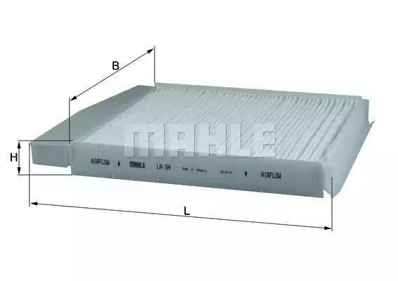 Салонный фильтр MAHLE/KNECHT LA54