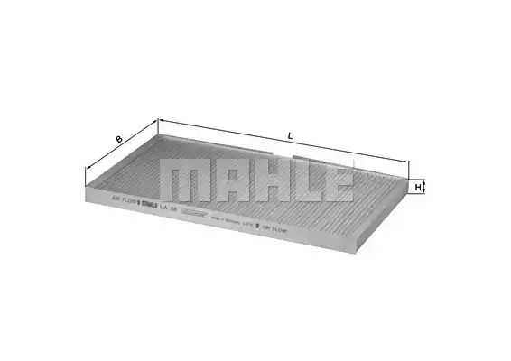 Салонный фильтр MAHLE/KNECHT LA58