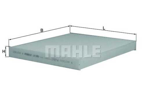 Салонный фильтр MAHLE/KNECHT LA586