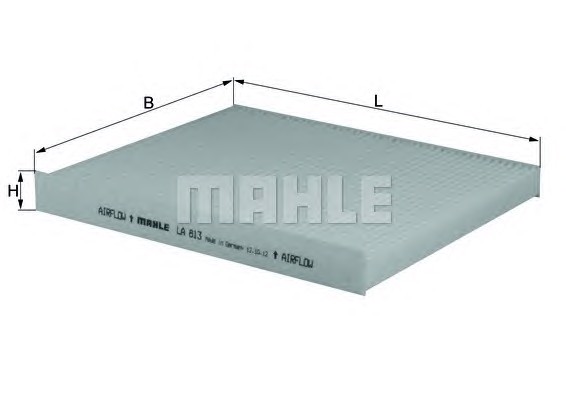 Салонный фильтр MAHLE/KNECHT LA813