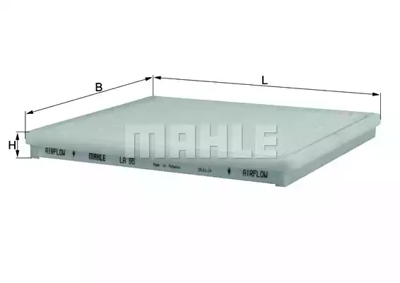 Салонный фильтр MAHLE/KNECHT LA95