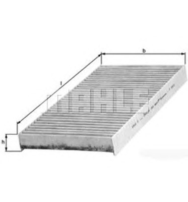 Салонный фильтр MAHLE/KNECHT LAK107