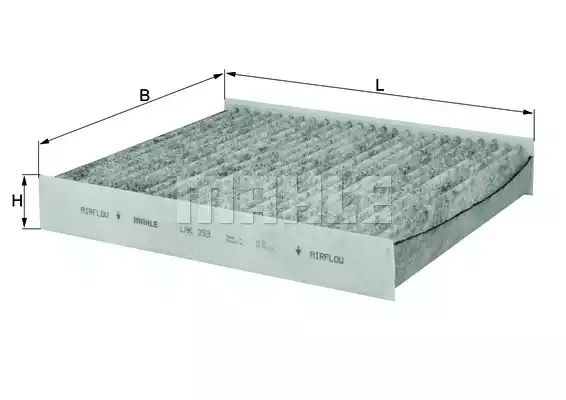 Салонный фильтр MAHLE/KNECHT LAK293
