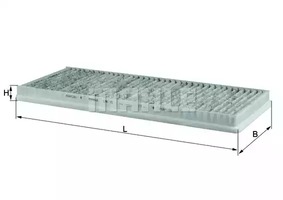 Салонный фильтр MAHLE/KNECHT LAK45