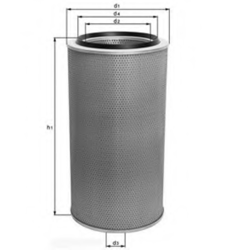 Воздушный фильтр knecht MAHLE/KNECHT LX 506