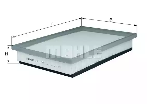 Воздушный фильтр MAHLE/KNECHT LX1000