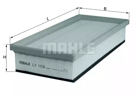 Воздушный фильтр MAHLE/KNECHT LX1026