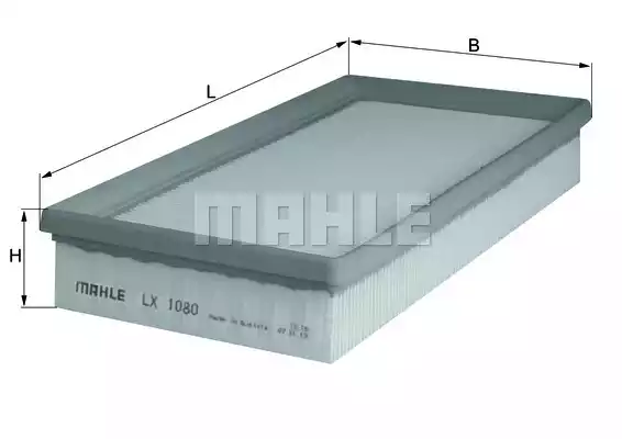 Воздушный фильтр MAHLE/KNECHT LX1080