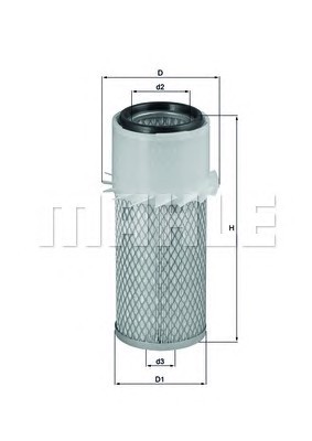 Воздушный фильтр MAHLE/KNECHT LX14