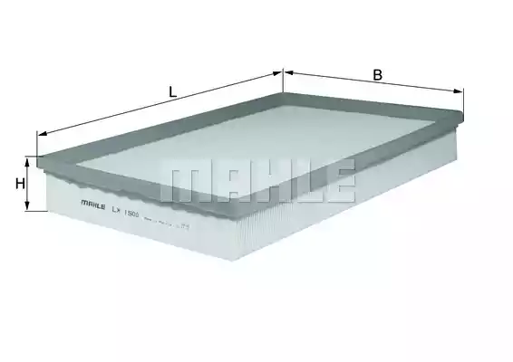Воздушный фильтр MAHLE/KNECHT LX1500