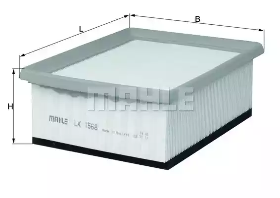 Воздушный фильтр MAHLE/KNECHT LX1568