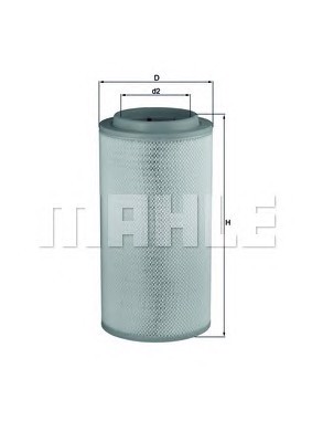 Фильтр воздушный MAHLE/KNECHT LX1734