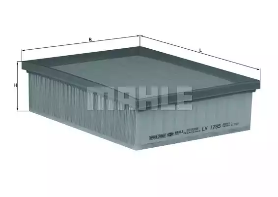 Воздушный фильтр MAHLE/KNECHT LX1765