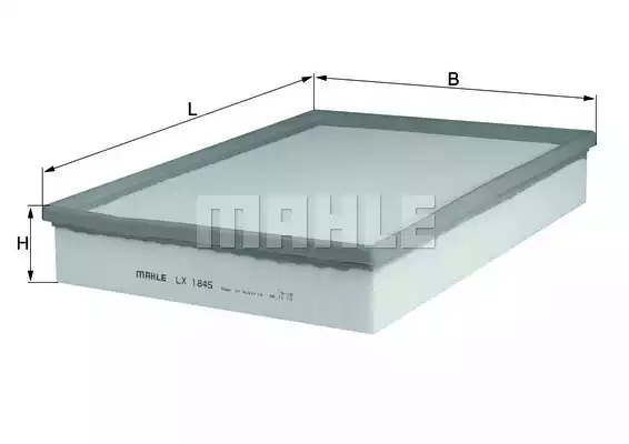 Воздушный фильтр MAHLE/KNECHT LX1845
