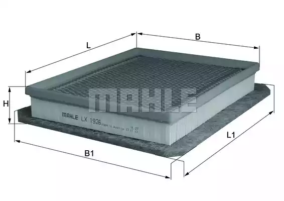 Воздушный фильтр MAHLE/KNECHT LX1926