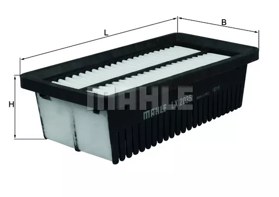 Воздушный фильтр MAHLE/KNECHT LX2035