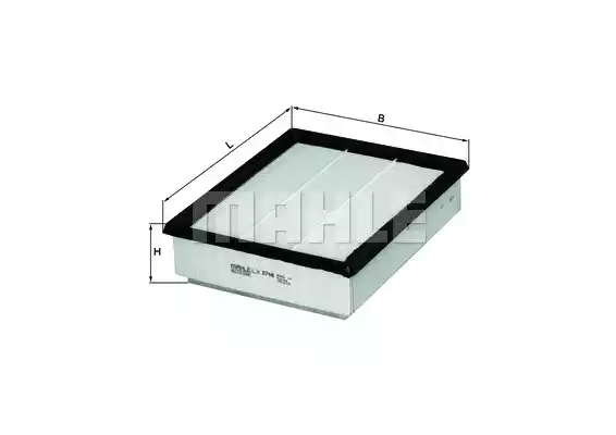 Воздушный фильтр MAHLE/KNECHT LX2748