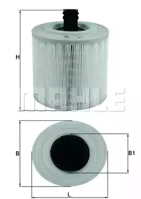Фильтр воздушный MAHLE/KNECHT LX3015/14