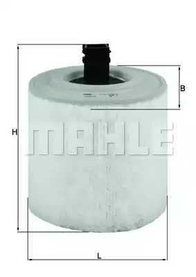 Воздушный фильтр MAHLE/KNECHT LX3015/16
