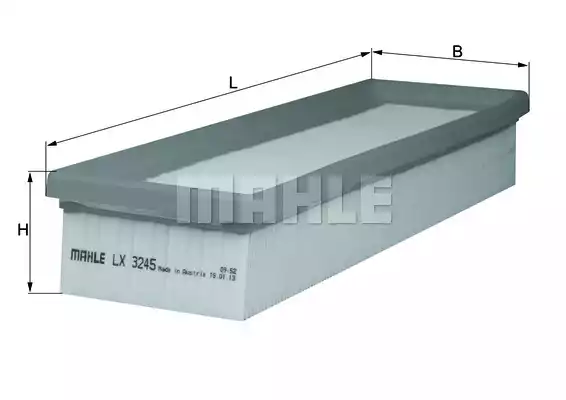 Воздушный фильтр MAHLE/KNECHT LX3245