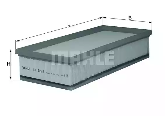 Воздушный фильтр MAHLE/KNECHT LX3284