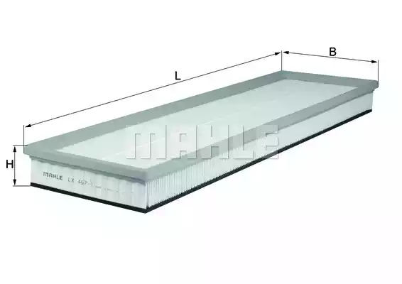 Воздушный фильтр MAHLE/KNECHT LX467/1