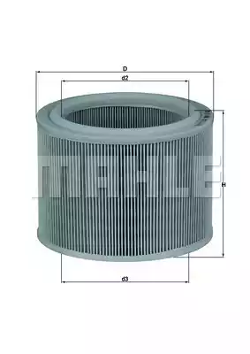 Воздушный фильтр MAHLE/KNECHT LX486