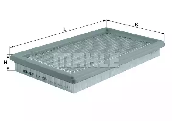 Воздушный фильтр MAHLE/KNECHT LX595