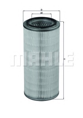 Фильтр воздушный MAHLE/KNECHT LX608