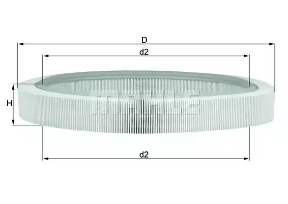 Воздушный фильтр MAHLE/KNECHT LX61