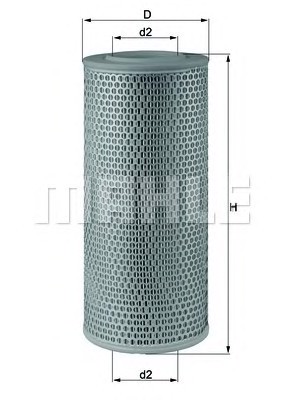 Воздушный фильтр MAHLE/KNECHT LX610