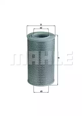 Воздушный фильтр MAHLE/KNECHT LX611