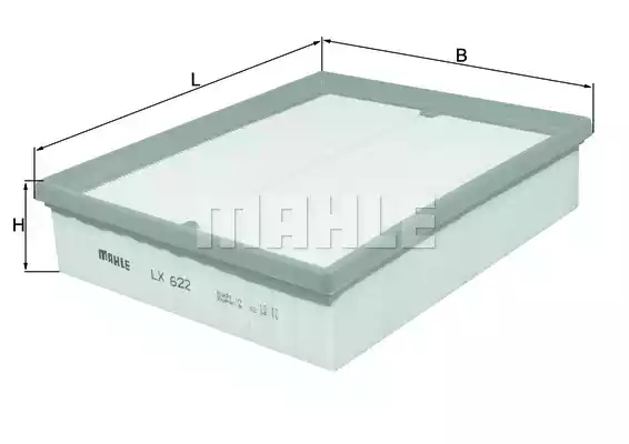 Воздушный фильтр MAHLE/KNECHT LX622
