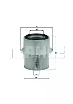 Воздушный фильтр MAHLE/KNECHT LX673
