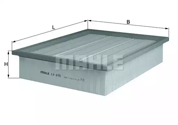 Воздушный фильтр MAHLE/KNECHT LX678