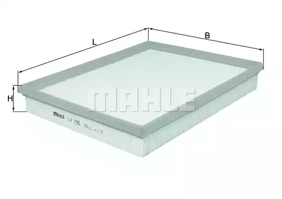 Воздушный фильтр MAHLE/KNECHT LX735
