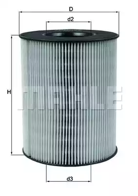 Воздушный фильтр MAHLE/KNECHT LX794