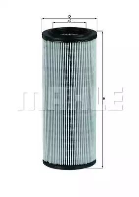 Воздушный фильтр MAHLE/KNECHT LX801