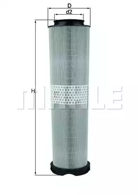 Воздушный фильтр MAHLE/KNECHT LX816/6